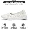 imageProject Cloud Flats for Women Footwear Memory Foam ampamp Flexible Outsole Loafers for Womens Fashion Sneakers  Womens Shoes Sockless Wear Machine Wash Shoes for Women PetuniaWhite