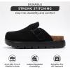 imageProject Cloud Genuine Leather Clogs for Women  Memory Foam Arch Support Women Footwear Womens Casual Shoes NonSlip Platform Clogs Mules for Women 2025  Women Shoes Benton ChunkyBlackmono