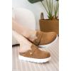 imageProject Cloud Genuine Leather Clogs for Women  Memory Foam Arch Support Women Footwear Womens Casual Shoes NonSlip Platform Clogs Mules for Women 2025  Women Shoes Benton ChunkyChestnut