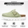 imageProject Cloud Genuine Leather Clogs for Women  Memory Foam Arch Support Women Footwear Womens Casual Shoes NonSlip Platform Clogs Mules for Women 2025  Women Shoes Benton ChunkySage