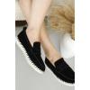 imageProject Cloud Genuine Leather Shoes Women  Memory Foam Womens Shoes ampamp Loafers for Women Non Slip Leather Shoes for Women Flexible Sole Loafers for Women 2025  Women Footwear FilideBlack