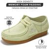 imageProject Cloud Genuine Leather Womens Shoes  Memory Foam Insole Oxford Shoes for Women Footwear  Lightweight AntiSlip Sole Casual Work Loafers with Lace WallyGreen