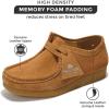 imageProject Cloud Genuine Leather Womens Shoes  Memory Foam Insole Oxford Shoes for Women Footwear  Lightweight AntiSlip Sole Casual Work Loafers with Lace WallyTan