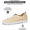 imageProject Cloud Lightweight Shoes for Woman  Slip on Sneakers for Women wFlexible Outsole Loafers for Women wMemory Foam Insole Machine Wash Women Footwear  Sockless Wear Flats RoseWhite