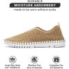 imageProject Cloud Lightweight Shoes for Woman  Slip on Sneakers for Women wFlexible Outsole Loafers for Women wMemory Foam Insole Machine Wash Women Footwear  Sockless Wear Flats RoseLatte