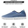 imageProject Cloud Lightweight Shoes for Woman  Slip on Sneakers for Women wFlexible Outsole Loafers for Women wMemory Foam Insole Machine Wash Women Footwear  Sockless Wear Flats RoseBlue