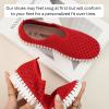 imageProject Cloud Loafers Shoes for Women Memory Foam Womens Shoes ampamp Slipon Shoes Women Footwear Lightweight Womens Flats  NonSlip Women Sneakers  Washable Flats LilyRed