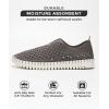imageProject Cloud Loafers Shoes for Women Memory Foam Womens Shoes ampamp Slipon Shoes Women Footwear Lightweight Womens Flats  NonSlip Women Sneakers  Washable Flats LilyGrey