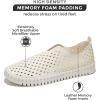 imageProject Cloud Loafers Shoes for Women Memory Foam Womens Shoes ampamp Slipon Shoes Women Footwear Lightweight Womens Flats  NonSlip Women Sneakers  Washable Flats LilyWhite