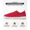 imageProject Cloud Loafers Shoes for Women Memory Foam Womens Shoes ampamp Slipon Shoes Women Footwear Lightweight Womens Flats  NonSlip Women Sneakers  Washable Flats LilyRed