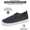 imageProject Cloud Loafers Shoes for Women Memory Foam Womens Shoes ampamp Slipon Shoes Women Footwear Lightweight Womens Flats  NonSlip Women Sneakers  Washable Flats LilyBlue