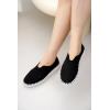 imageProject Cloud Platform Sneakers for Women  Leather Insole Shoes for Women wMemory Foam Loafers for Women  Casual Women Footwear wFlexible Outsole Womens Slip on Sneakers AsterBlack