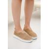imageProject Cloud Platform Sneakers for Women  Leather Insole Shoes for Women wMemory Foam Loafers for Women  Casual Women Footwear wFlexible Outsole Womens Slip on Sneakers AsterNude