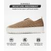 imageProject Cloud Platform Sneakers for Women  Lightweight Shoes for Women  SlipOn Womens Shoes Non Slip Work Shoes Women Leather Insole Walking Shoes Women Footwear DaffodilBeige