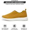 imageProject Cloud Platform Sneakers for Women Footwear  Memory Foam Comfortable Loafers for Women Shoes  Lightweight and NonSlip Shoes Slip on Sneakers OrchidYellow