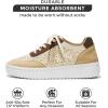 imageProject Cloud Shoes for Women with Leather Insole  Platform Sneakers for Women ampamp Womens Loafers with Memory Foam Flexible Womens Shoes Machine Wash ampamp Sockless Wear  Women Footwear AzaleaTan