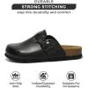 imageProject Cloud Womens Genuine Suede Footbed Clogs for Women  Memory Foam Arch Support Clog Slippers for Women  Trendy Slipons Womens Mules ampamp Clogs Sandals BentonCroco