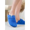 imageProject Cloud Womens Genuine Suede Footbed Clogs for Women  Memory Foam Arch Support Clog Slippers for Women  Trendy Slipons Womens Mules ampamp Clogs Sandals BentonOcean Suede