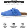 imageProject Cloud Womens Genuine Suede Footbed Clogs for Women  Memory Foam Arch Support Clog Slippers for Women  Trendy Slipons Womens Mules ampamp Clogs Sandals BentonOcean Suede