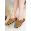 imageProject Cloud Womens Genuine Suede Footbed Clogs for Women  Memory Foam Arch Support Clog Slippers for Women  Trendy Slipons Womens Mules ampamp Clogs Sandals BentonChestnut Perforated