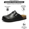 imageProject Cloud Womens Genuine Suede Footbed Clogs for Women  Memory Foam Arch Support Clog Slippers for Women  Trendy Slipons Womens Mules ampamp Clogs Sandals BentonCroco