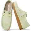 imageProject Cloud Genuine Leather Womens Shoes  Memory Foam Insole Oxford Shoes for Women Footwear  Lightweight AntiSlip Sole Casual Work Loafers with Lace WallyGreen