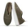 imageProject Cloud Platform Sneakers for Women  Leather Insole Shoes for Women wMemory Foam Loafers for Women  Casual Women Footwear wFlexible Outsole Womens Slip on Sneakers AsterOlive