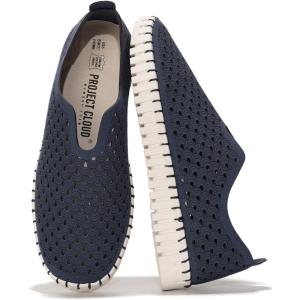 imageProject Cloud Loafers Shoes for Women Memory Foam Womens Shoes ampamp Slipon Shoes Women Footwear Lightweight Womens Flats  NonSlip Women Sneakers  Washable Flats LilyBlue