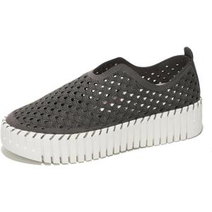 imageProject Cloud Platform Sneakers for Women  Lightweight Shoes for Women  SlipOn Womens Shoes Non Slip Work Shoes Women Leather Insole Walking Shoes Women Footwear DaffodilGrey