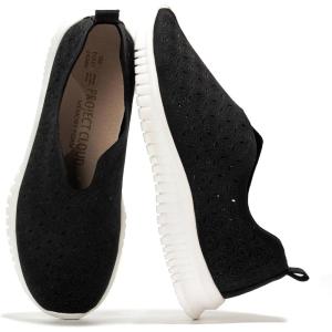 imageProject Cloud Platform Sneakers for Women Footwear  Memory Foam Comfortable Loafers for Women Shoes  Lightweight and NonSlip Shoes Slip on Sneakers OrchidBlack