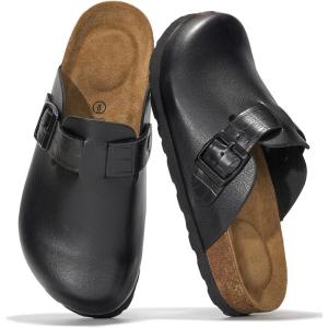 imageProject Cloud Womens Genuine Suede Footbed Clogs for Women  Memory Foam Arch Support Clog Slippers for Women  Trendy Slipons Womens Mules ampamp Clogs Sandals BentonCroco