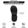 imageJohnna Cloud Clogs  Memory Foam Genuine Suede Slipon Mules NonSlip Sole  Comfortable Womens Shoes 2024Black