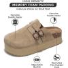 imageProject Cloud 100 Genuine Leather Clogs for Women  Wedge Womens Clogs Platform Slippers for Women  Memory Foam Womens Shoes  Mules for Women 2025  Heeled Womens Mules ampamp Clogs StephiNude