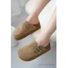imageProject Cloud 100 Genuine Leather Clogs for Women  Wedge Womens Clogs Platform Slippers for Women  Memory Foam Womens Shoes  Mules for Women 2025  Heeled Womens Mules ampamp Clogs StephiChestnut
