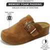 imageProject Cloud Clogs for Women  Memory Foam Womens Mules ampamp Clogs Wedges Heels for Women  Boston Clogs ampamp Platform Clogs for Women Footwear Womens Clogs  Mules for Women 2025 RhonaChestnut