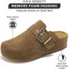imageProject Cloud Clogs for Women  Memory Foam Womens Mules ampamp Clogs Wedges Heels for Women  Boston Clogs ampamp Platform Clogs for Women Footwear Womens Clogs  Mules for Women 2025 RhonaTaupe