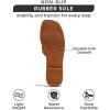 imageProject Cloud Fashion Flat Summer Sandals for Women 2025  Leather Womens Sandals Comfortable Memory Foam Slides for Women Footwear  Mules Womens Sandals  Walking Sandals Women JannelCognac