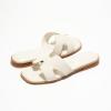 imageProject Cloud Fashion Flat Summer Sandals for Women 2025  Leather Womens Sandals Comfortable Memory Foam Slides for Women Footwear  Mules Womens Sandals  Walking Sandals Women JannelBone