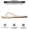 imageProject Cloud Flip flops for Women  Memory Foam Flats Slippers for Women 2025  Vegan Leather Women Slippers ampamp Womens Sandals Beach Essentials Slides for Women Footwear FoundationsNude Patent