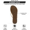 imageProject Cloud Flip flops for Women  Memory Foam Flats Slippers for Women 2025  Vegan Leather Women Slippers ampamp Womens Sandals Beach Essentials Slides for Women Footwear FoundationsBeige