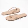 imageProject Cloud Flip flops for Women  Memory Foam Flats Slippers for Women 2025  Vegan Leather Women Slippers ampamp Womens Sandals Beach Essentials Slides for Women Footwear FoundationsTaupe Patent