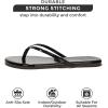 imageProject Cloud Flip flops for Women  Memory Foam Flats Slippers for Women 2025  Vegan Leather Women Slippers ampamp Womens Sandals Beach Essentials Slides for Women Footwear FoundationsBlack Patent