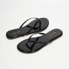 imageProject Cloud Flip flops for Women  Memory Foam Flats Slippers for Women 2025  Vegan Leather Women Slippers ampamp Womens Sandals Beach Essentials Slides for Women Footwear FoundationsBlack Patent