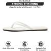 imageProject Cloud Flip flops for Women  Memory Foam Flats Slippers for Women 2025  Vegan Leather Women Slippers ampamp Womens Sandals Beach Essentials Slides for Women Footwear FoundationsWhite