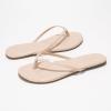 imageProject Cloud Flip flops for Women  Memory Foam Flats Slippers for Women 2025  Vegan Leather Women Slippers ampamp Womens Sandals Beach Essentials Slides for Women Footwear FoundationsNude Patent