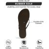 imageProject Cloud Flip flops for Women  Memory Foam Flats Slippers for Women 2025  Vegan Leather Women Slippers ampamp Womens Sandals Beach Essentials Slides for Women Footwear FoundationsBlack