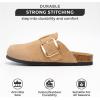 imageProject Cloud Genuine Leather Clogs for Women Shoes  Memory Foam Insole Womens Clogs  NonSlip Womens Clogs and Mules  Cork Footbed Arch Support Fall Shoes for Women 2025 ManchesterBeige