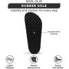 imageProject Cloud Genuine Leather Flat Sandals Beach Essentials Womens Sandals Memory Foam Vacation Essentials Slides for Women Footwear VenitaPewter