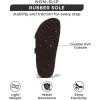 imageProject Cloud Genuine Leather Flat Sandals Beach Essentials Womens Sandals Memory Foam Vacation Essentials Slides for Women Footwear VenitaTan
