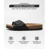 imageProject Cloud Genuine Leather Sandals Women Dressy Summer Beach Essentials  Flip Flops ampamp Slides with Memory Foam Insole Womens Sandals Comfortable FootwearBlack